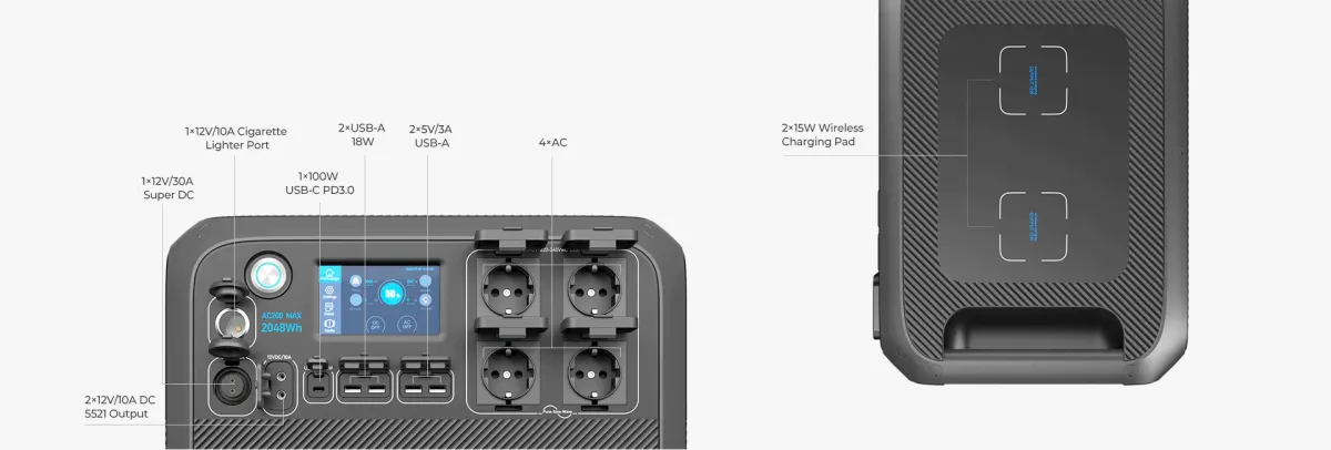 חבילה BLUETTI AC200MAX+PV350