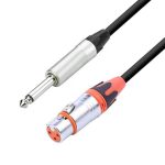 כבל XLR נקבה לPL מונו באורך 10מ’ תוצרת ABC CABLS