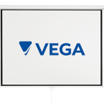 מסך הקרנה 133*236 חשמלי טובולרי "110 VEGA דגם: MANTO יחס הקרנה:16:9