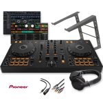 חבילת DJ דגם Pioneer FLX4 אחריות יבואן רשמי בלבד